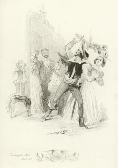 The Taming of the Shrew by Joseph Kenny Meadows